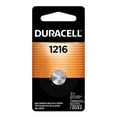 thumbnail image 1 of Duracell DL1216 3V Lithium Coin & Watch Battery - Long-Lasting Power & Reliable Performance - For Key Fob, Car Remote, Digital Cameras, Watches, Glucometers, Calculator - 10 Y Guarantee - Pack of 3, 1 of 9