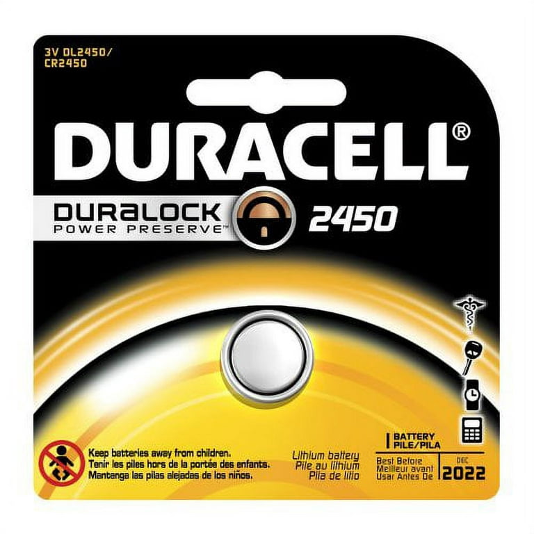 Duracell Battery Products  2450 Lithium Coin Button Battery