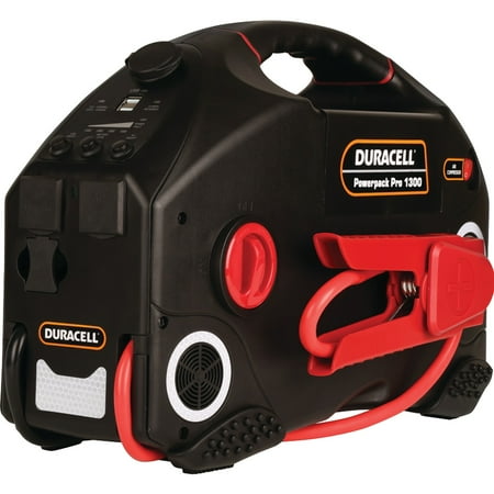Duracell DR600PWR Powerpack Jump Starter, Compressor & Inverter (Pro 1300)
