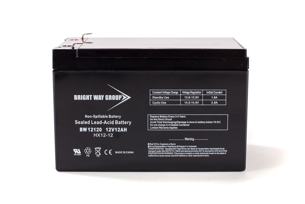 Duracell Dura12 12f2 Replacement Battery By Bright Way 8827