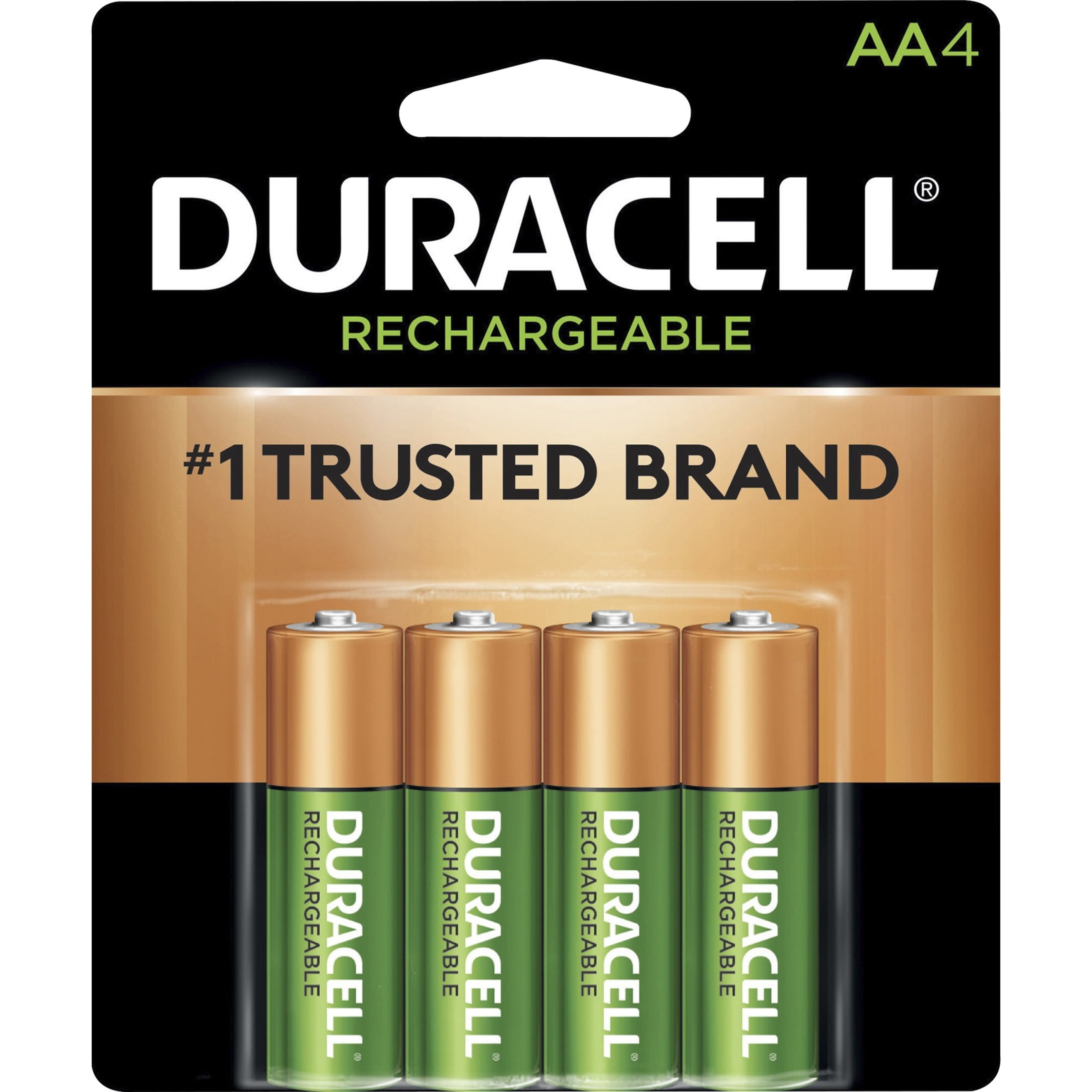 DURACELL Pack of 4 RECHARGE ULTRA AA NiMH 2500mAh/1.2V Battery - DURACELL 