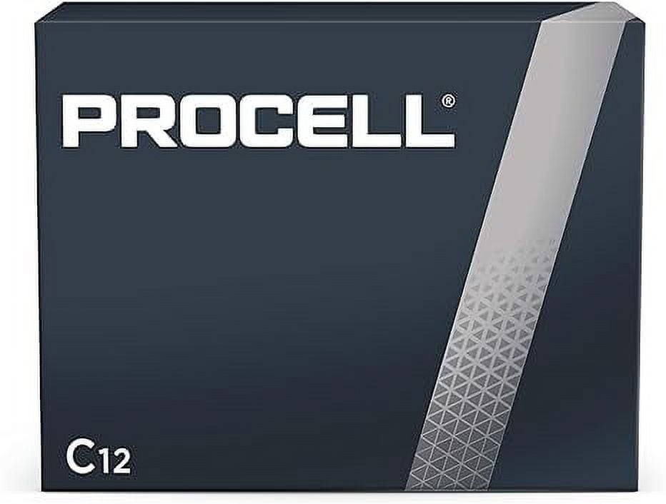 Duracell, DURPC1400, Procell Alkaline C batry - PC1400, 12 / Box, Black