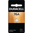 thumbnail image 1 of Duracell, DURPX76A675PK09, Medical Alkaline 1.5V Battery - 76A, 1 / Pack, Silver, 1 of 2