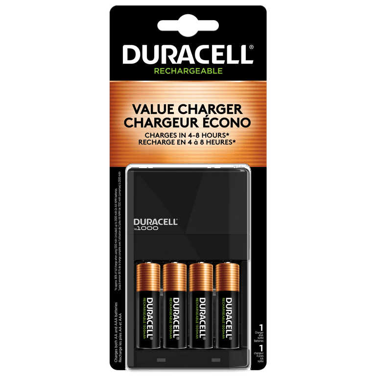 ION SPEED 1000 Advanced Charger, For AA and AAA, Includes 4 AA NiMH Batteries ION SPEED 1000 Advanced Charger, For AA and AAA, Includes 4 AA NiMH Batteries