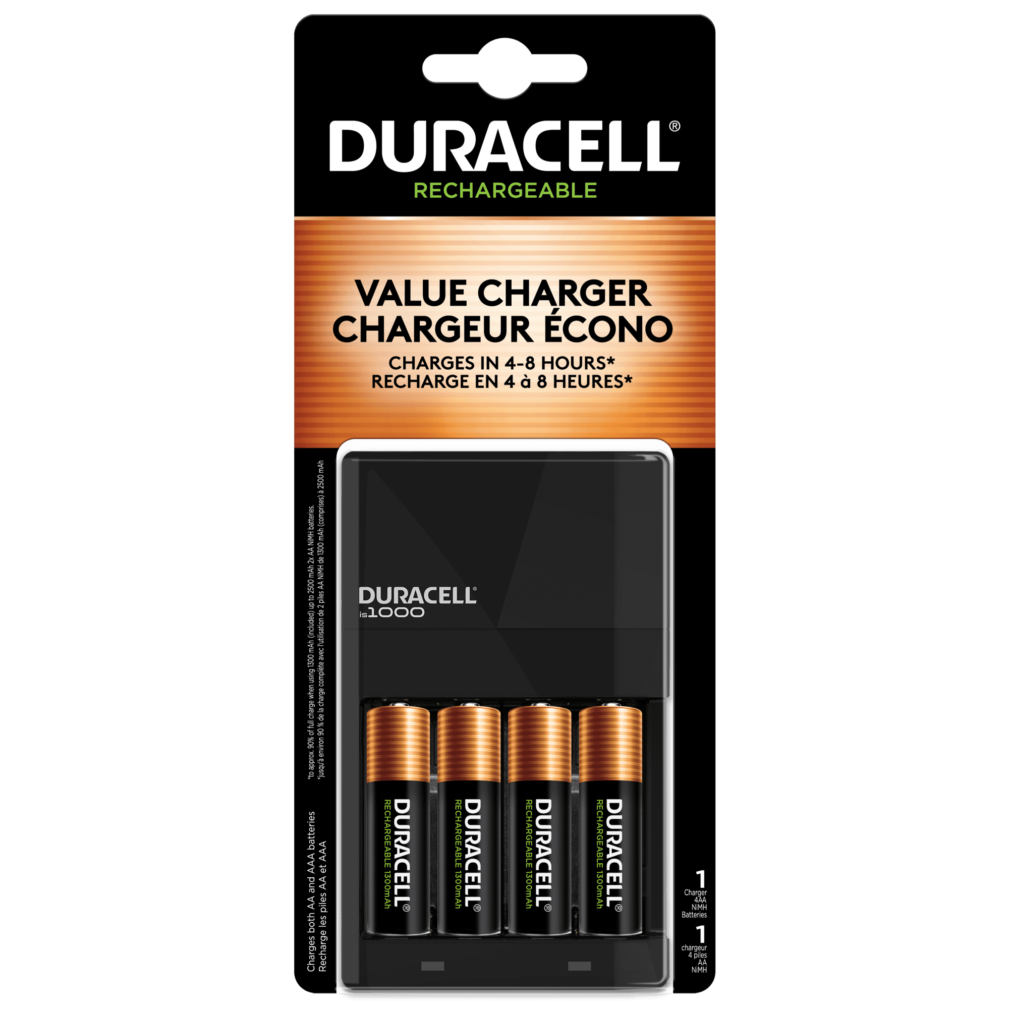 Piles Duracell Recharge Plus AAA