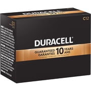 Duracell MN1400 CopperTop Alkaline-Manganese Dioxide Battery, C Size, 1.5V