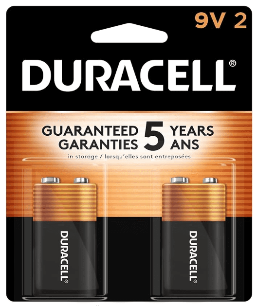 PROCTER & GAMBLE Duracell MN1604B2Z mn1604b2z- Duracell Coppertop "9v" 2-pk