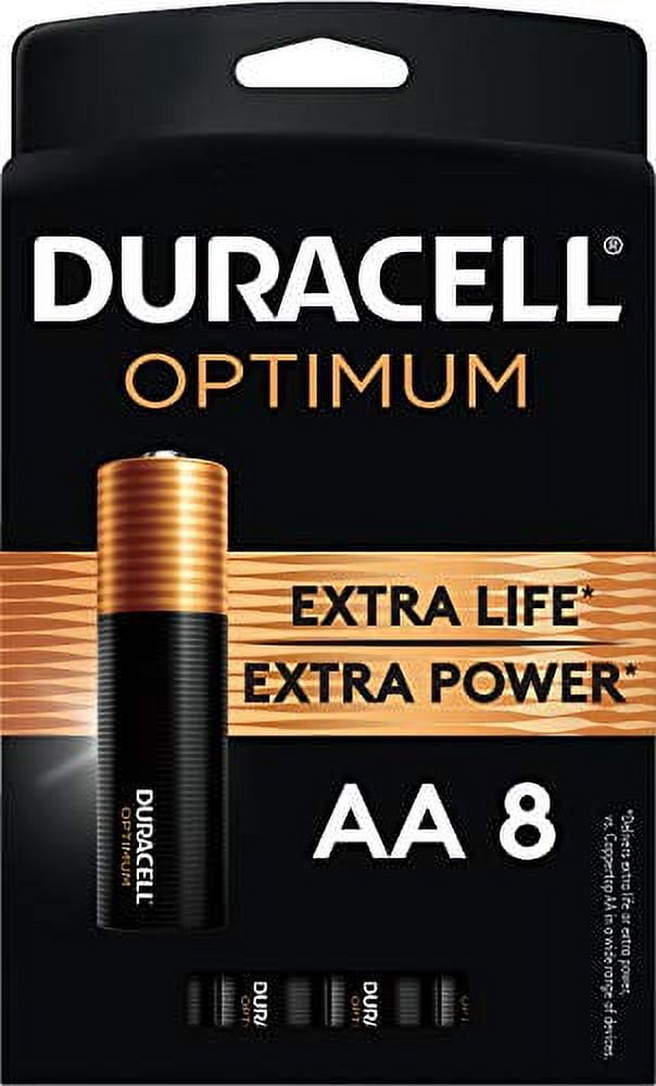 DURA OPT AA8: Pile alcaline Duracell Optimum, AA (Mignon), lot de 8 chez  reichelt elektronik