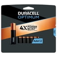 thumbnail image 1 of Duracell Optimum AAA Battery with 4X POWER BOOST™, 1.5V, 12 Pack Resealable Package, 1 of 6