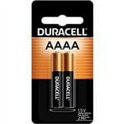 DuracellR Ultra Alkaline AAAA Batteries, Pack 0f 2