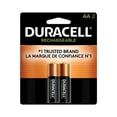 thumbnail image 1 of Duracell Rechargeable AA Batteries, 2 Count Pack, Double A Battery for Long-lasting Power, All-Purpose Pre-Charged Battery for Household and Business Devices, 1 of 3