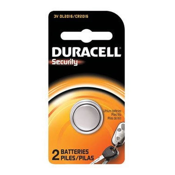 Duracell Security 2016 Batteries 2 Count