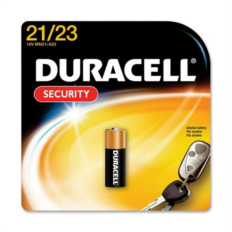 Duracell Security 21/23 Alkaline 12V Battery - MN21 - Alkaline - 12 V DC -  1 Each