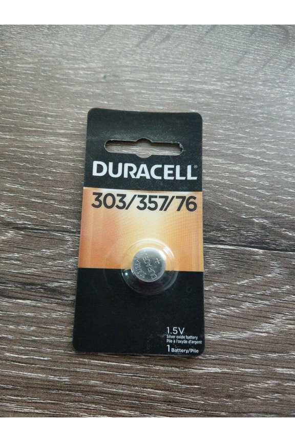 Silver Oxide Battery 1.5 Volt 303/357/76, 1 Each (Pack of 4)