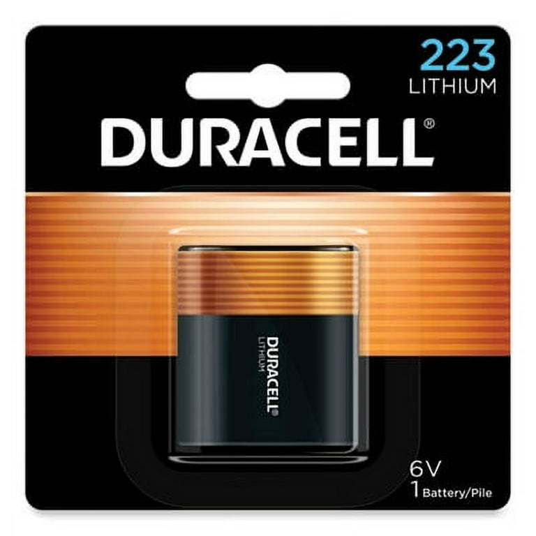 Specialty High-Power Lithium Battery, 223, 6 V Specialty High-Power Lithium Battery, 223, 6 V