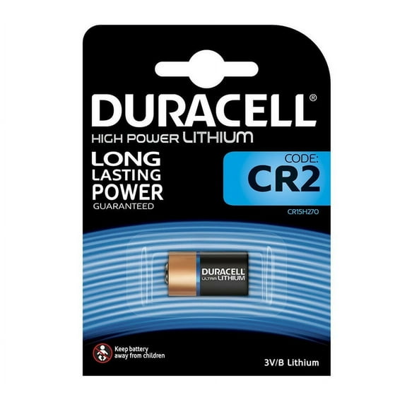 Duracell Ultra Lithium Battery CR2 - 1 ea, Pack of 6