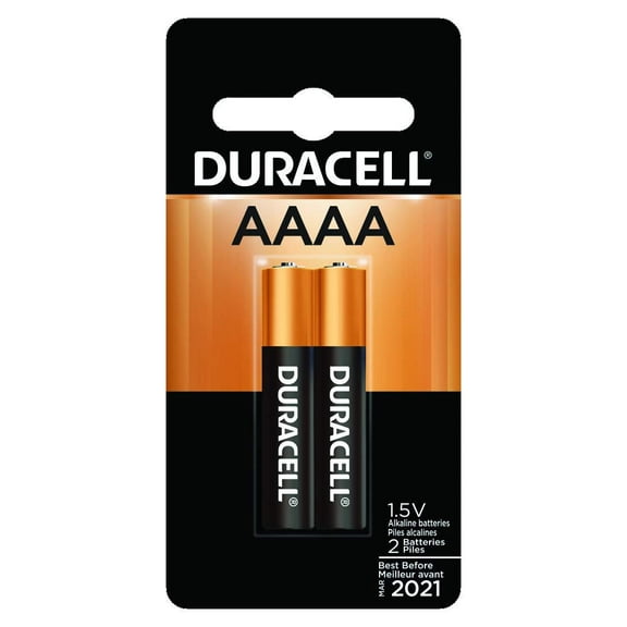 Duracell Ultra Power Alkaline Batteries w/Duralock Power Preserve Technology, AAAA, 2/Pk
