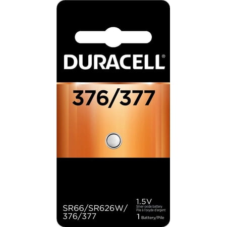 Duracell Watch And Electronic Battery 1.5 V Model No. 377 Carded