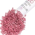 thumbnail image 1 of Miyuki Delica Seed Beads – Size 11/0 (1.6 mm), DB1840F, Duracoat Galvanized Matte Hot Pink, 7.2 g, Approx. 1440 Beads, 1 of 7