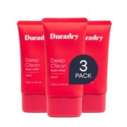 Duradry Deep Cleanser Body Wash, 2.5 fl oz, 3 Pack