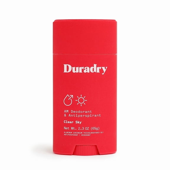 Duradry Prescription Strength Antiperspirant Deodorant Stick, Clear Sky, 2.3 Oz