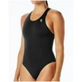 thumbnail image 1 of Durafast Maxback Women's Swimsuit Black Size 34, 1 of 4