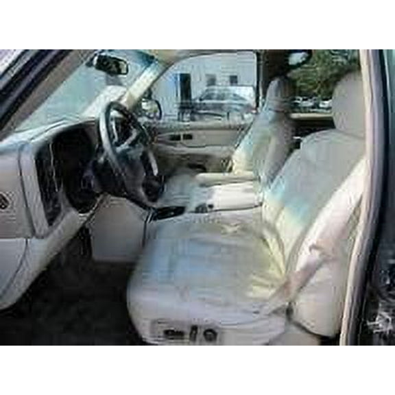 Durafit Covers Chevy Yukon Dark Gray, Velour, Side Impact Ready, Electric Seats, Front Seat Covers, 2 Pieces