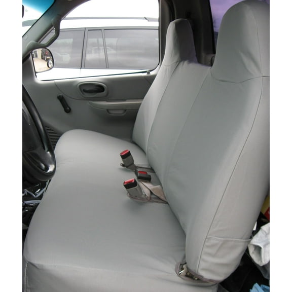 Durafit Covers F243 Black, Twill, Exact Fit, Solid Bench Seat Covers