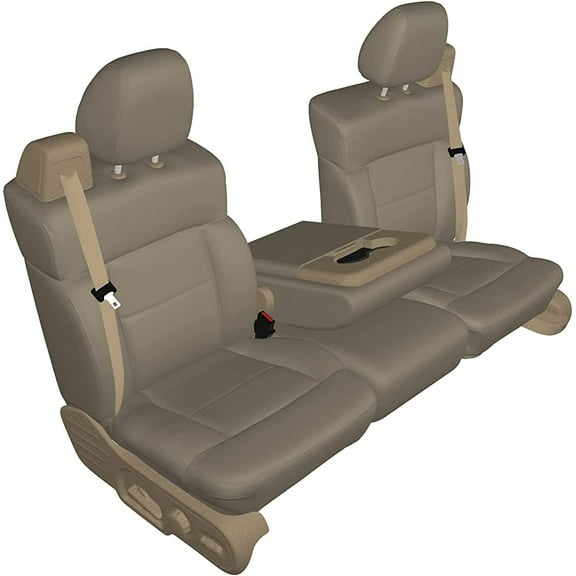 Durafit Covers F369 Tan Twill, Exact Fit, Front Seat Covers, 2 Pieces