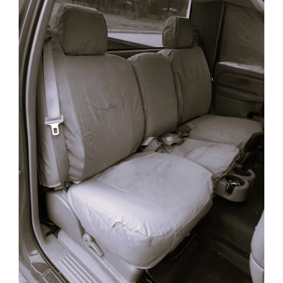 Durafit Covers Split Seat with Manual Controls Automotive Seats, Gray, 4.34 lbs