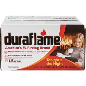 Duraflame 2.5 lb 1.5 Hour Firelog 30-Pack Bundle 5 Items Residential Use, Standard Application