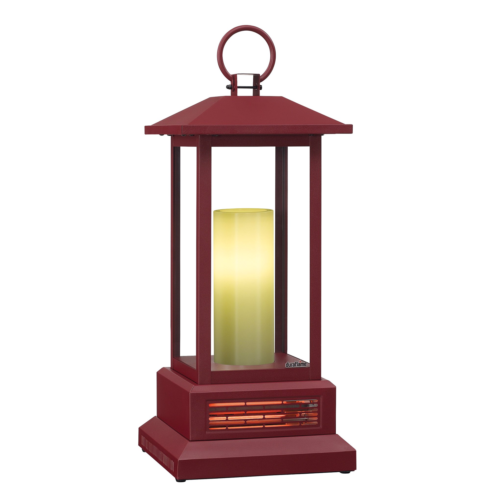 Duraflame 29 Portable LED Electric Flameless Candle Lantern with Infrared  Quartz Heater, Cinnamon - Walmart.com