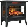 thumbnail image 1 of Duraflame 3D Black Infrared Electric Fireplace Stove with Remote Control - DFI-5010-01, 1 of 10