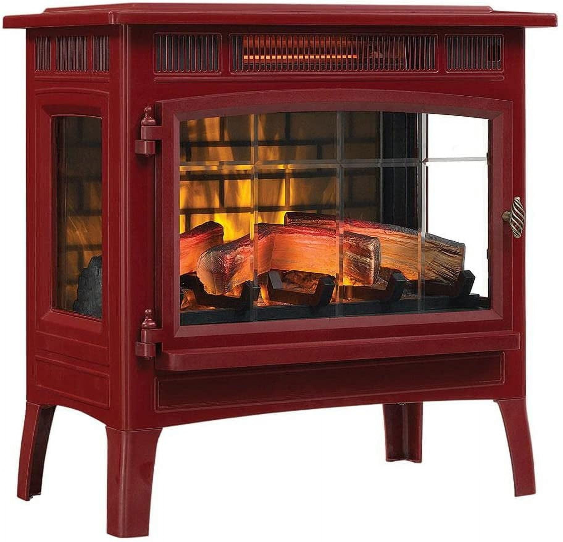 Duraflame 3D Black Infrared Electric Fireplace Stove with Remote Control -  DFI-5010-01 - Walmart.com