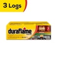 thumbnail image 1 of Duraflame 4.5 lb Firelog 3-Pack, 3 Hour Burn, Indoor/Outdoor Use, 1 of 12