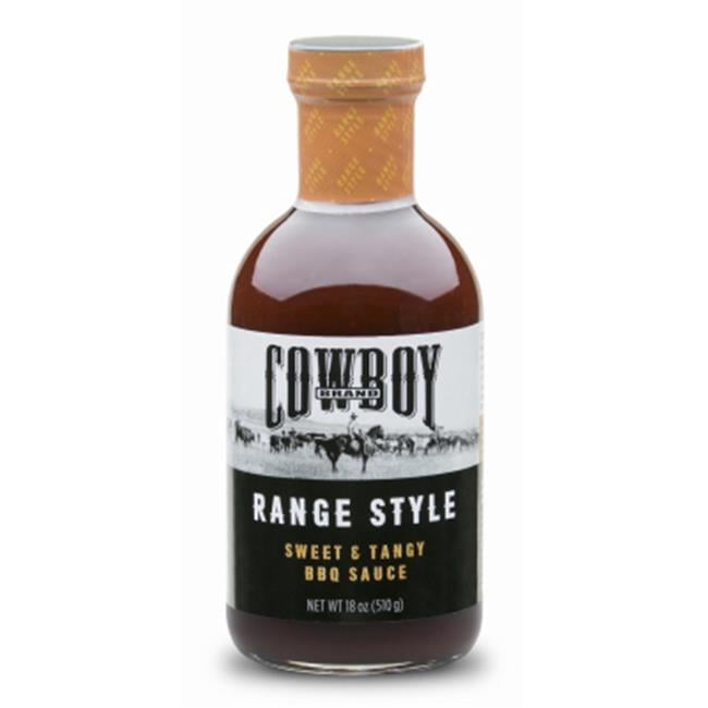 Range Style Shop Duraflame Cowboy 18 oz Range Style Barbeque Sauce - Walmart.com