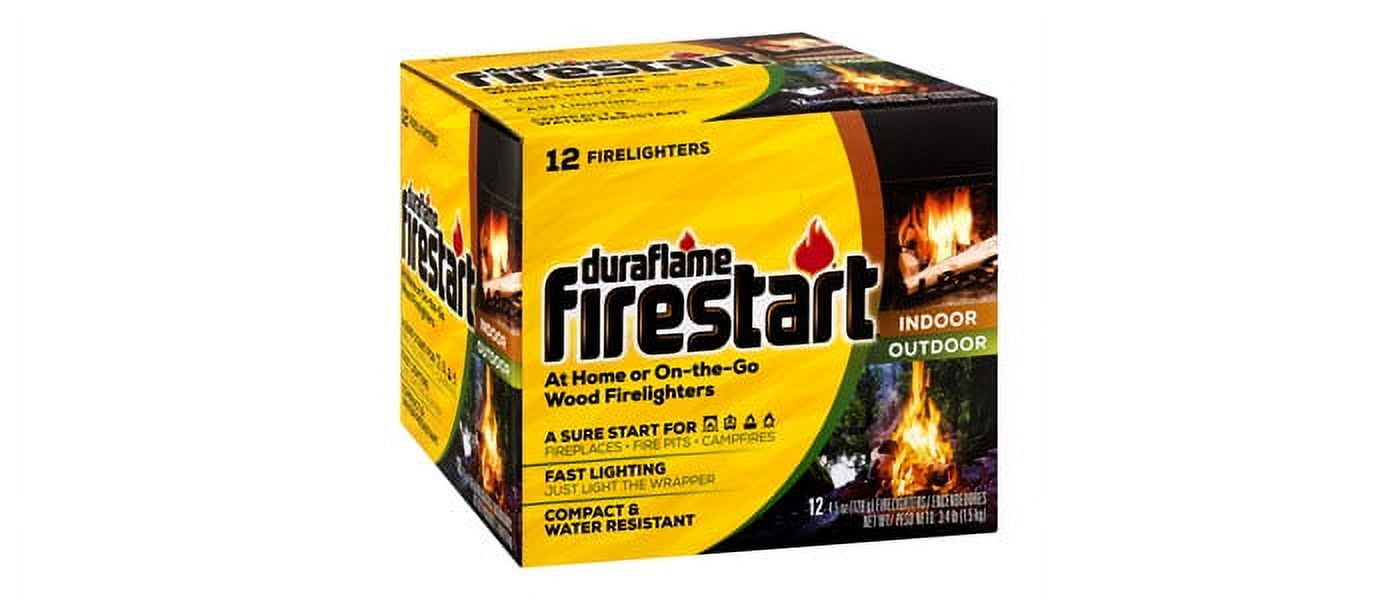 Duraflame Firestart 12count 4.5 oz Indoor/Outdoor Firelighters