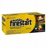 Duraflame Firestart Indoor and Outdoor Firelighters, 24 Pack