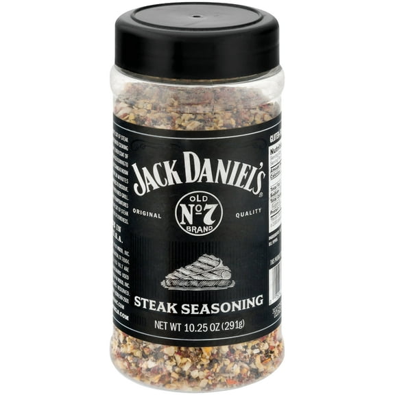 Duraflame Jack Daniel's Steak Seasoning Shake Spice 10.25 Oz.