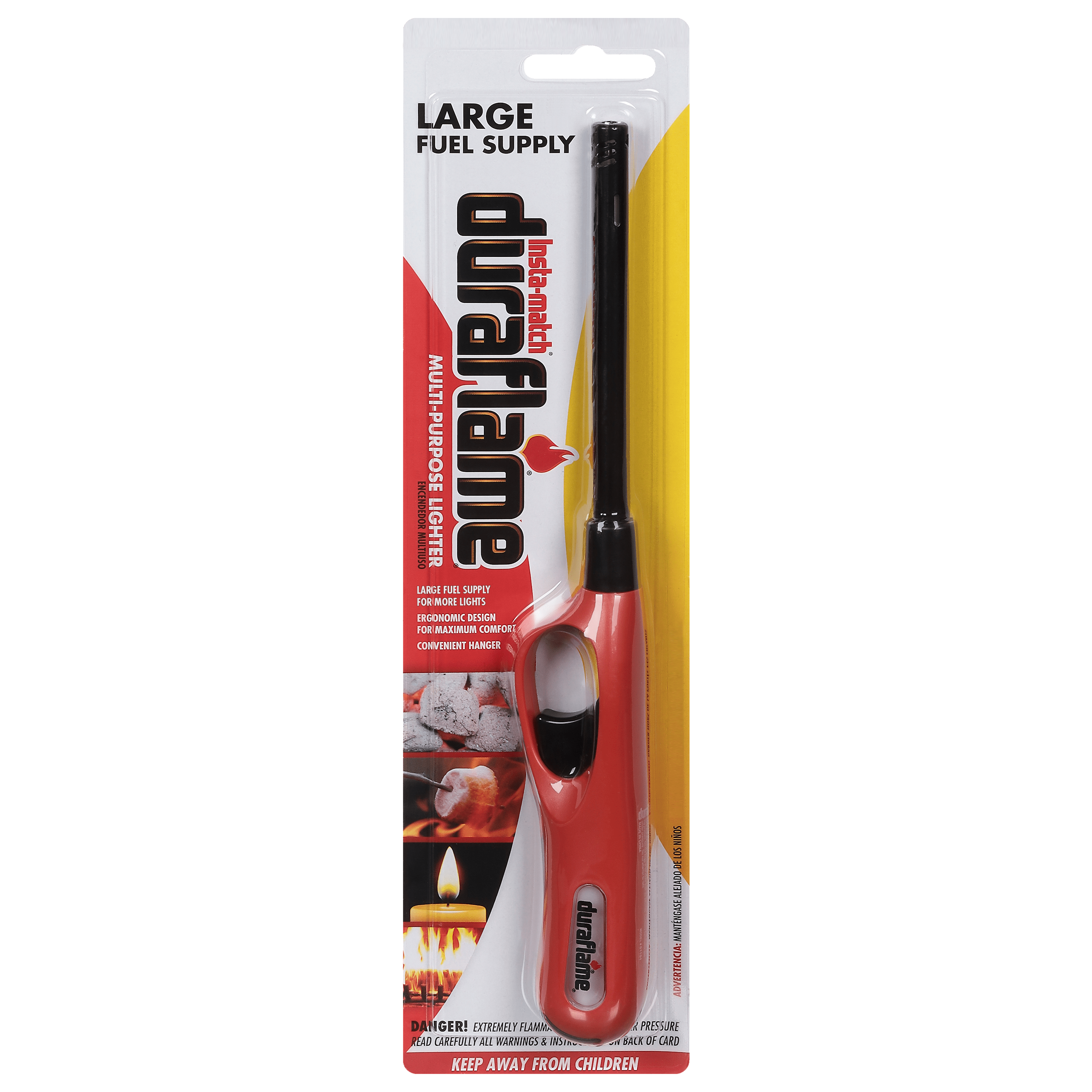 Duraflame Insta-Match 11.5” Long Multi-Purpose Utility Lighter, 1-Count