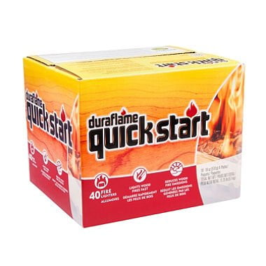 Duraflame Inc Duraflame Quick Start 4.5 Oz. Firelighter - Pack of 40