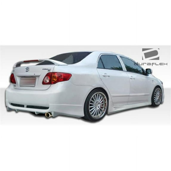 Duraflex 104499 2009-2010 Toyota Corolla Skylark Rear Bumper Cover
