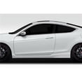 thumbnail image 1 of Duraflex 115205 2 Piece HFP Look Side Skirts Rocker Panels for 2008-2012 Honda Accord 2DR, Signature Black, 1 of 1