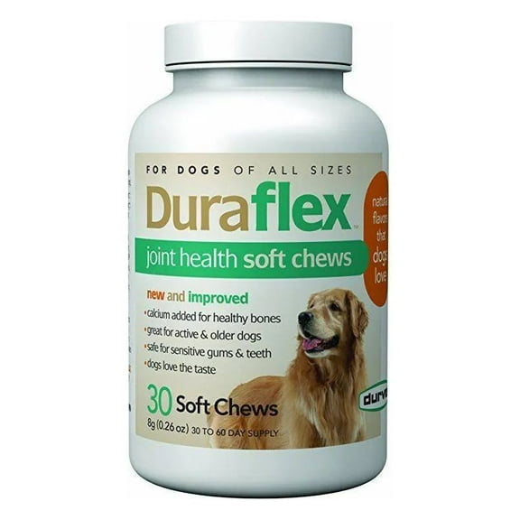 Duraflex Joint Health Soft Chews Natural Flavor 30 Soft Chews