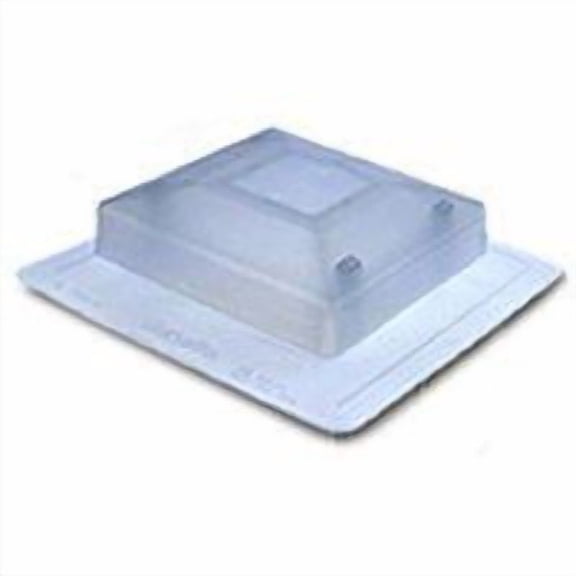 Duraflo 5975C Shed Light Roof Vent 75 sq-in Net Free Ventilating Area Polypropylene Translucent