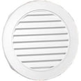 thumbnail image 1 of Duraflo 626053-00 Round White Gable Vent, 1 of 2