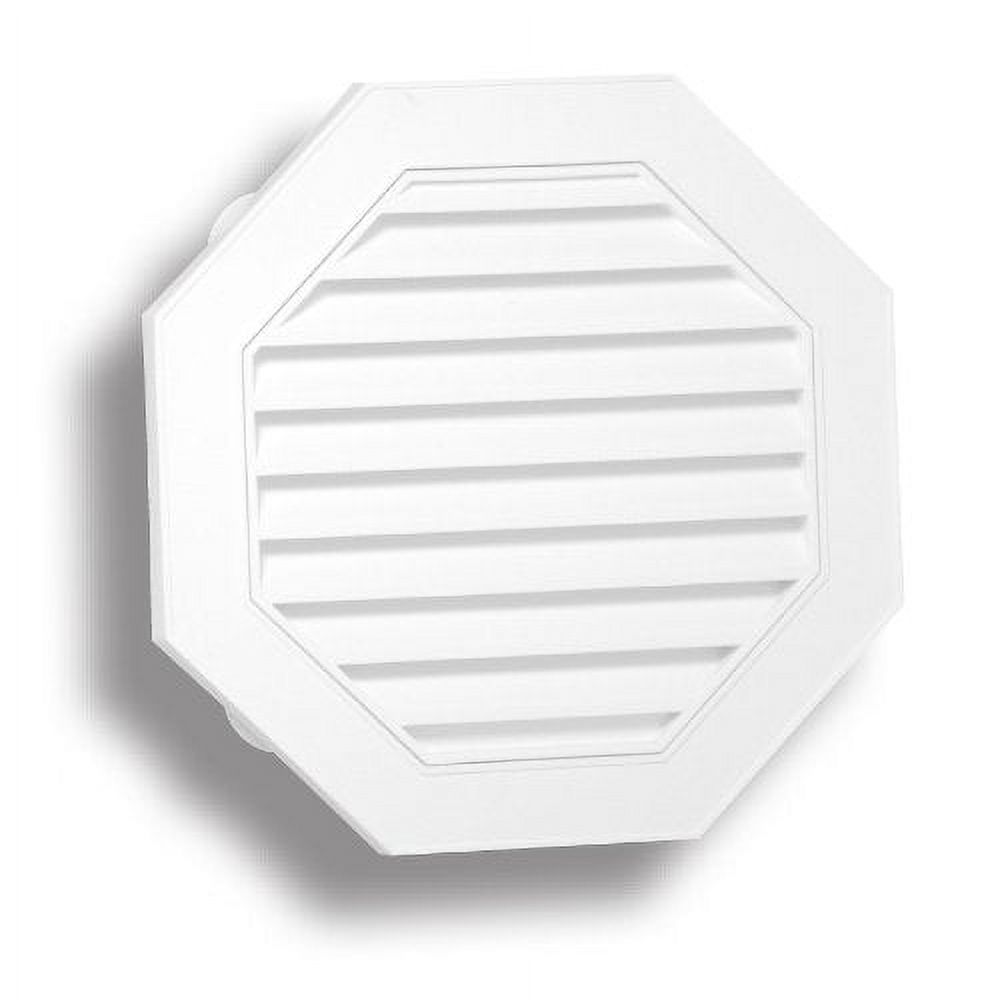 Duraflo Duraflo 62605800 Octagon White Gable Vent, 18"
