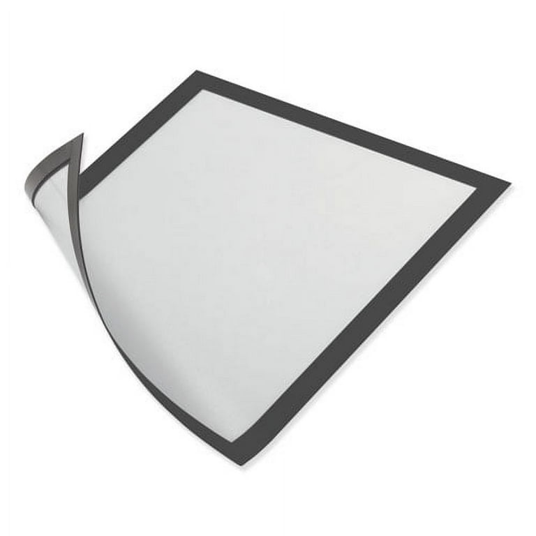 DURAFRAME Sign Holder, 5.5 x 8.5, Black Frame, 2/Pack DURAFRAME Sign Holder, 5.5 x 8.5, Black Frame, 2/Pack