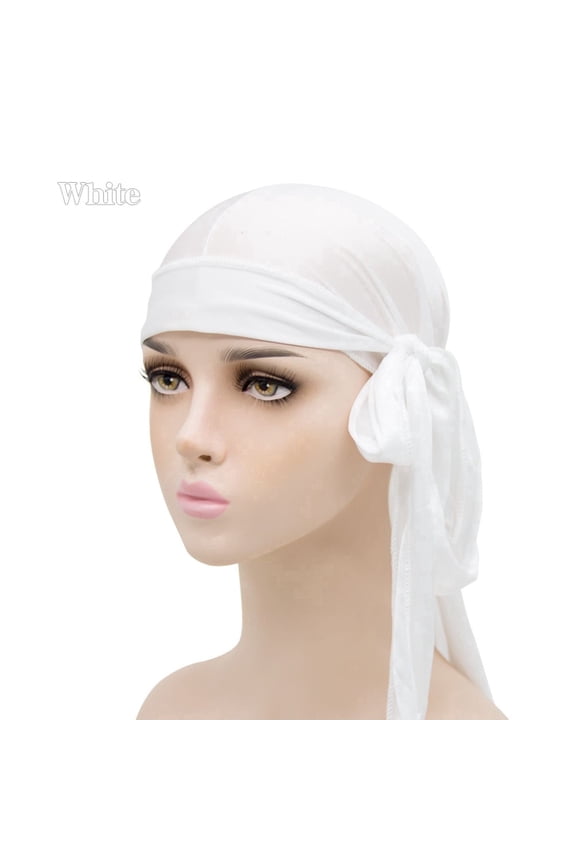 Durag Pack for Men Women Satin Do Rag for Headwear - Headscarf Cap for Comfort and Style across All Hair Types