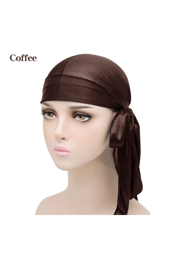 Durag Pack for Men and Women - Satin Du Rag for Hair and Style
